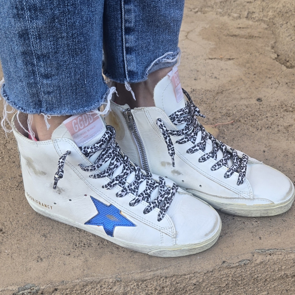 Golden Goose Blue Star Francy
